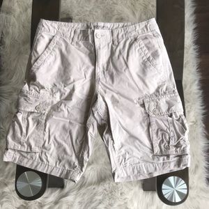 Sonoma White Khaki Shorts